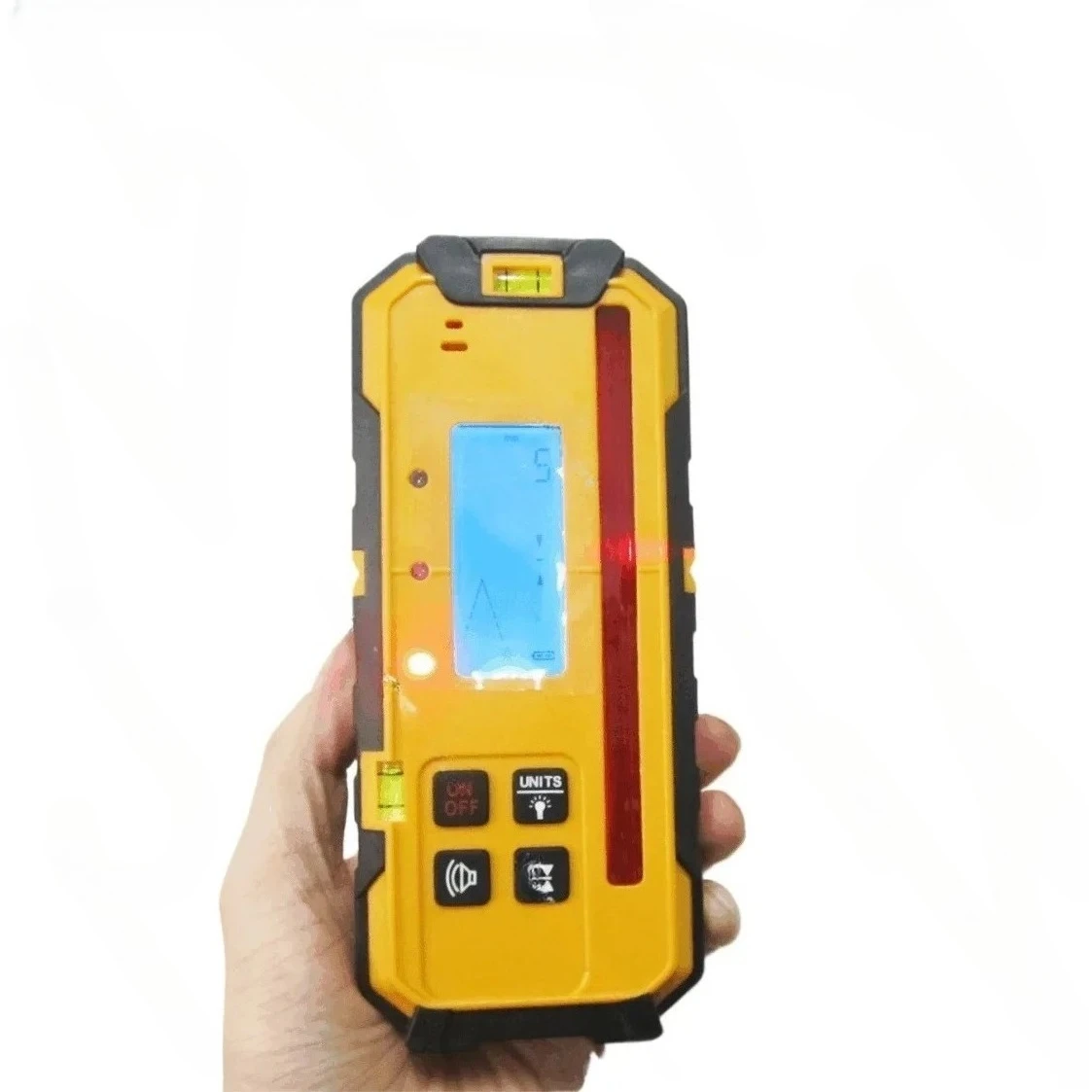 

Digital Display Leveler Detector Grader Red and Green Laser Emitter Receiver with Magnet Backlight