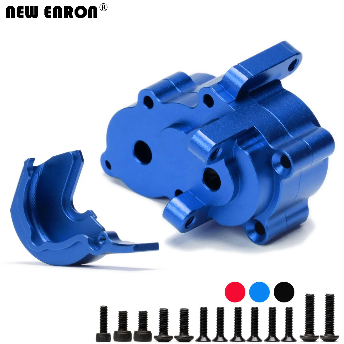 NEW ENRON CNC Alloy Gearbox halves 7791 7707R For Traxxas Mini 1/16 E-Revo VXL 71076 E-Revo 71054 Slash 4WD 70054 Summit 72054