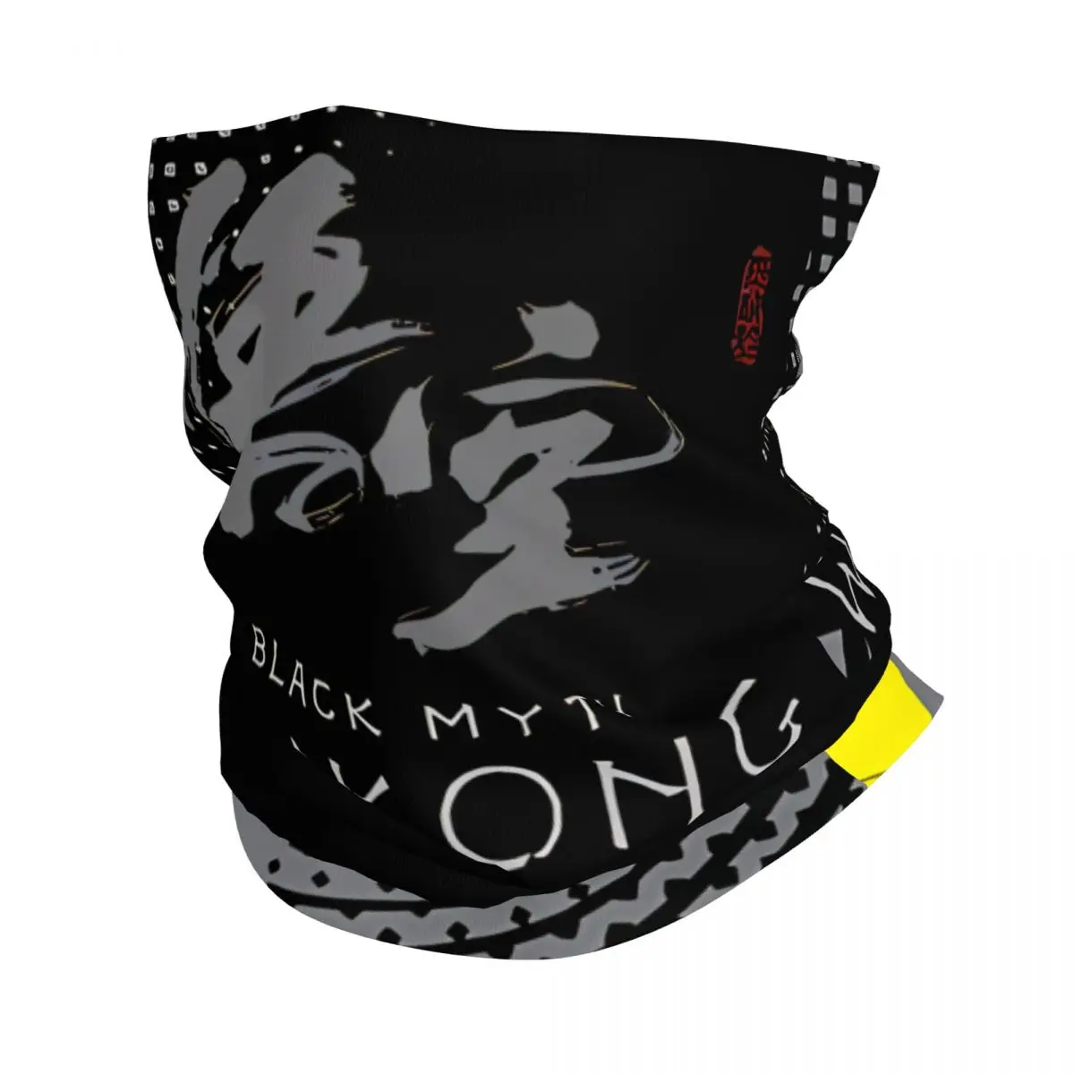 Bandana de juegos populares globales, cubierta de cuello para motocicleta, Club negro, Myth: Wukong, bufanda envolvente, tocado multifuncional, ciclismo, Unisex