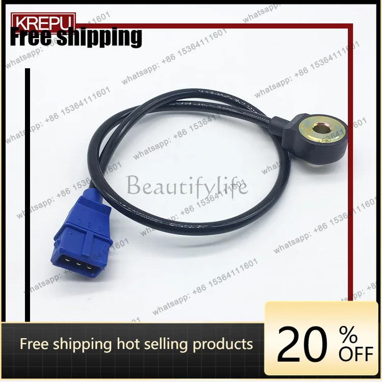 YJ Auto Detonation Knock Sensor 0261231036 0261231163 Replacement Parts