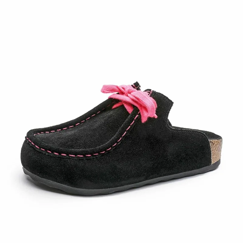 

3 см коровья замша, тапочки на танкетке из натуральной кожи, модные лоферы на плоской подошве, сандалии, женская летняя удобная этническая женская обувь