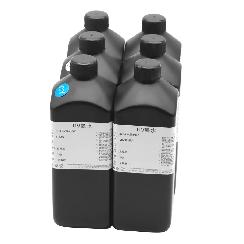 1000ML Bottle LED UV Ink For Epson L800 L805 L1800 R290 R330 1390 1400 4800 4880 7800 7880 TX800 XP600 XP300 Inkjet UV Printer