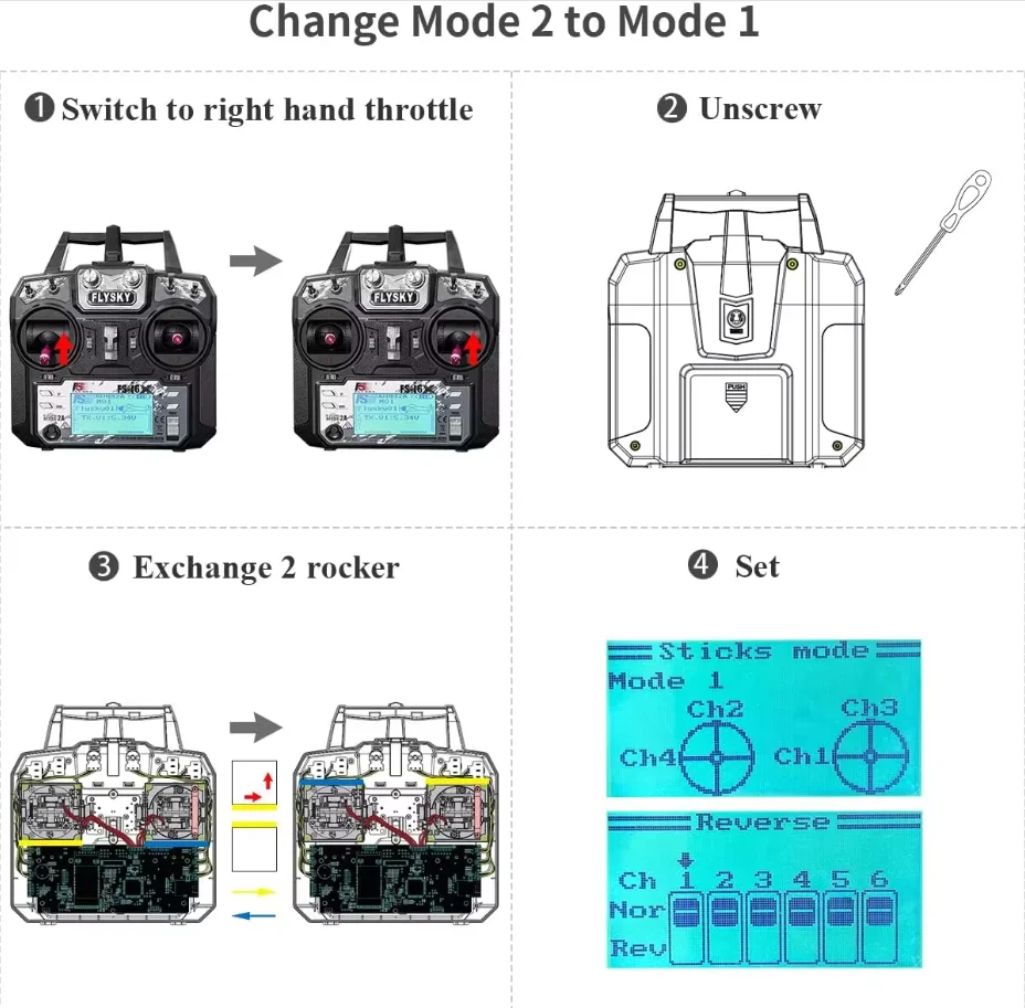 Flysky FS-i6X 10ch 2,4 ghz rc sender controller mit FS-iA10B FS-iA6B empfänger für drohnen flugzeug hubschrauber auto tankboot