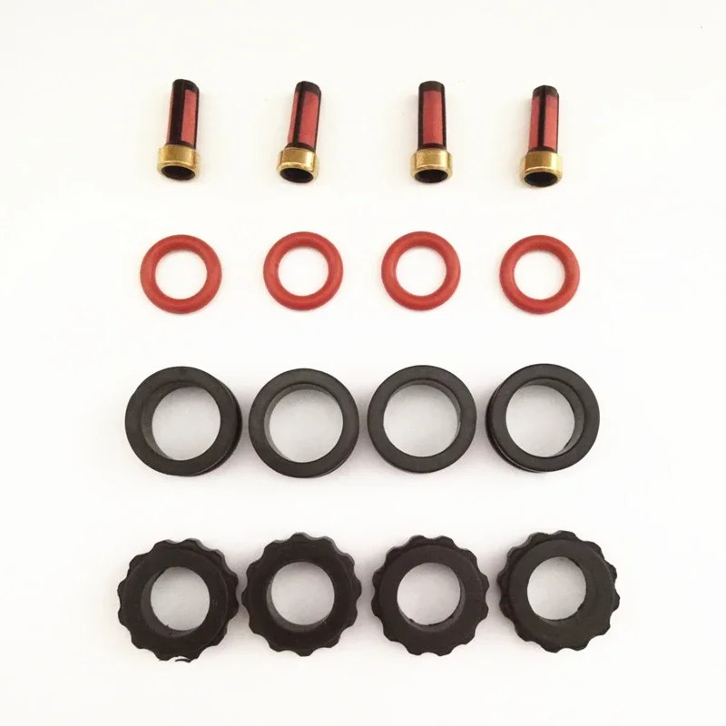 4set kit di riparazione iniettore carburante per INP780 INP781 780033R 78102YN misura per Mazda 626 2.0 protege 1.8 (AY-RK066)