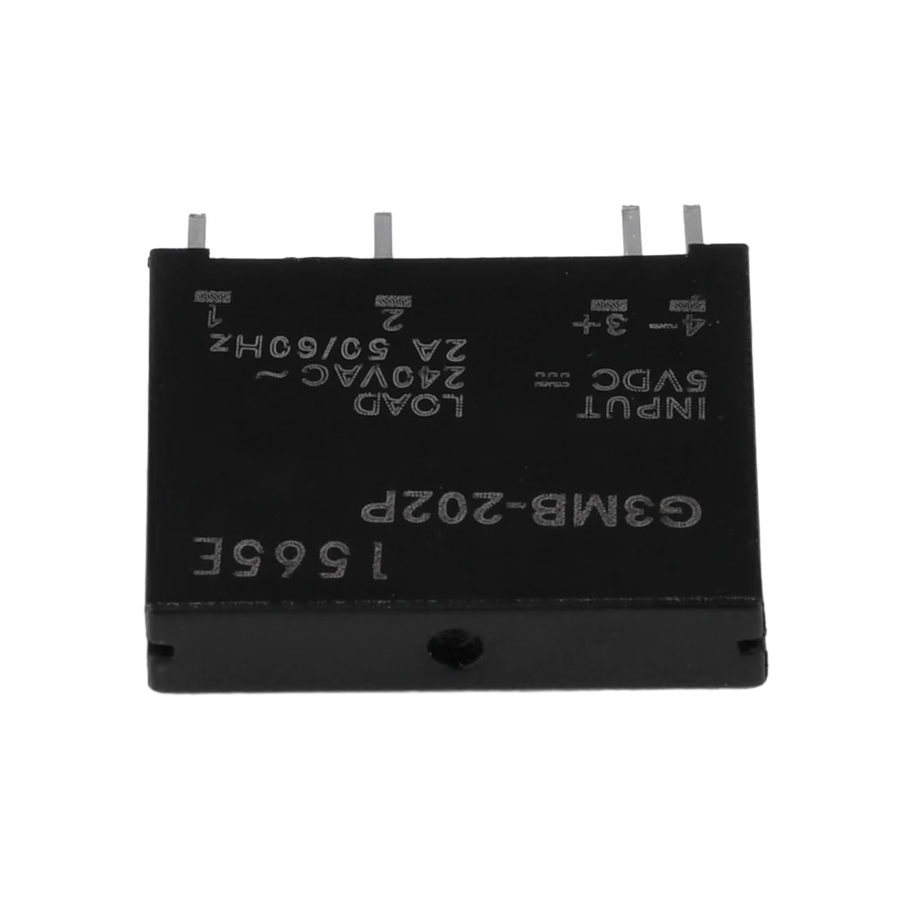 5 فولت 12 فولت 24 فولت DC-AC وحدة تتابع الحالة الصلبة G3MB-202P G3MB 202P PCB SIP SSR التيار المتناوب 240 فولت 2A Snubber مقاوم الدائرة التتابع التبديل