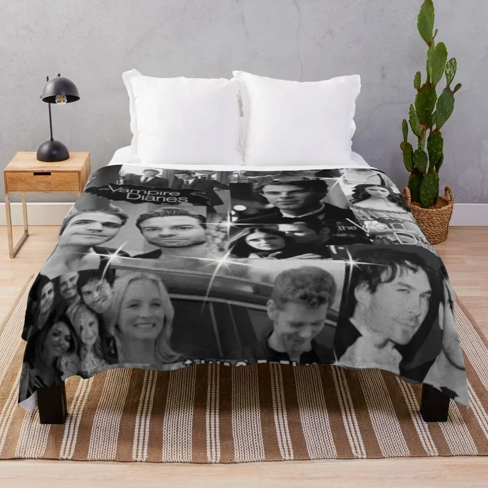 

Vamp college Throw Blanket Soft Bedroom Blanket for Night Sleeping