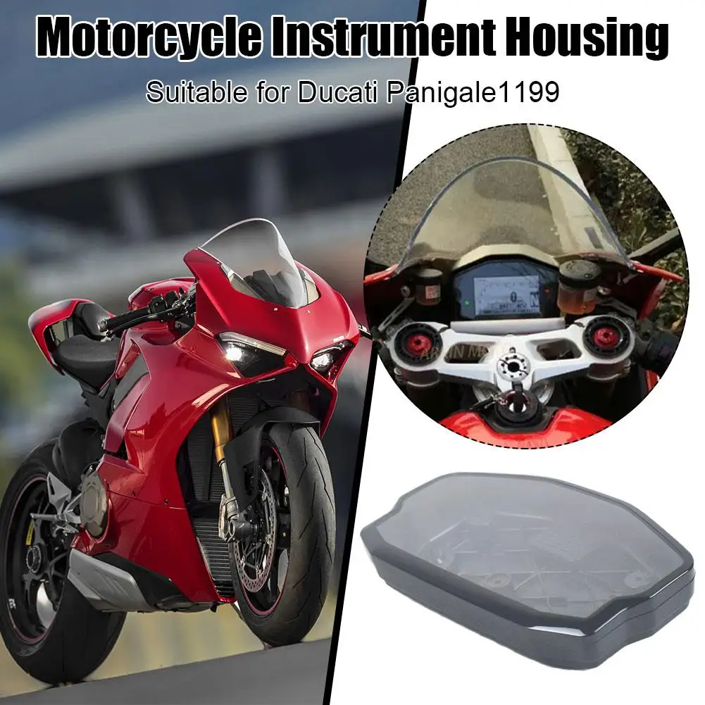 

Motorcycle Dashboard Cover For Ducati 848/1198 959/899/1299/1199 Panigale Speed Meter Odometer Gauge Tachometer Instrument E7S5