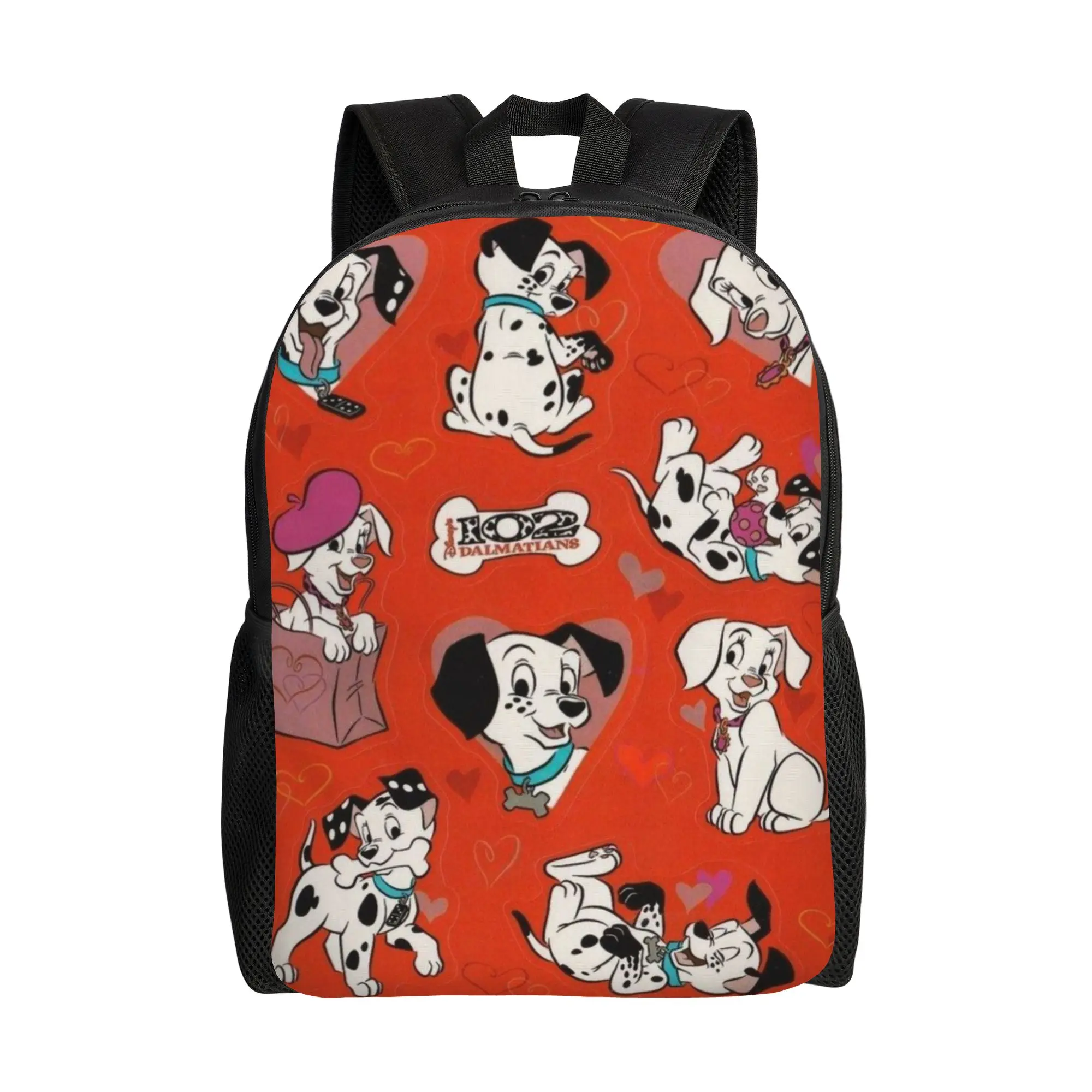 

Back to school season Red Schoolbag 101 Dalmatians Male Lady Classic Backpack