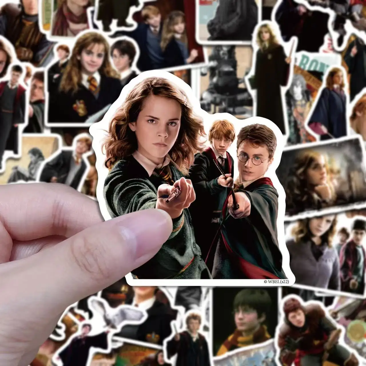 Juego de 50 Pegatinas Originales de Harry Potter, Resistentes al Agua, para Álbumes de Recortes, Marcos de Fotos, Calendarios, Tarjetas, Decoración, Juguetes y Regalos