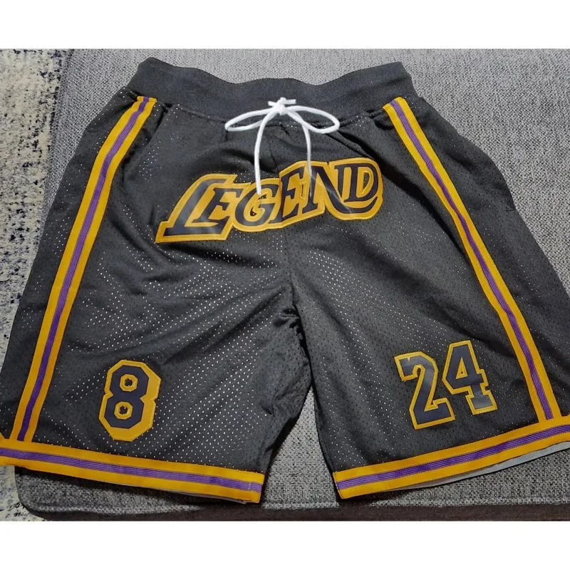 

Классические уличные мужские спортивные баскетбольные шорты Legend 8/24 2026, быстросохнущие дышащие свободные модные шорты большого размера