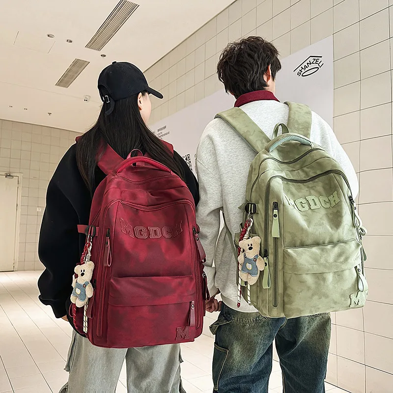 School Backpacks Large Capacity Unisex Backpack Minimalist Versatile Laptop Bag High School College Travel Backpack Backpacks
