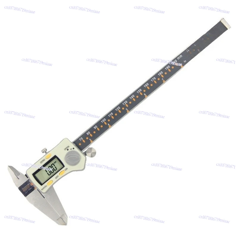 Digital caliper 0-150200300mm Electronic caliper Stainless steel vernier caliper High precision large screen