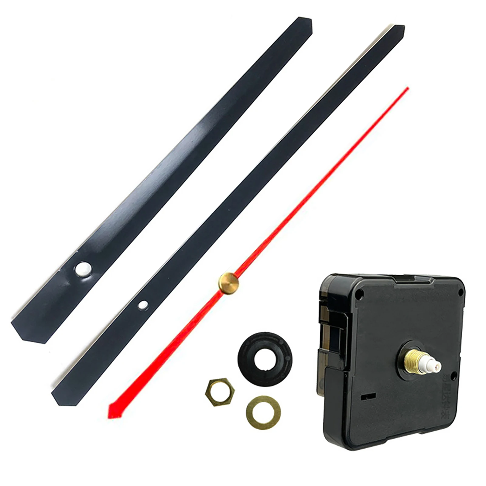 Mechanism Clock Movement Simple Design Thread: 6 Mm Easy To Use Minute Hand: 143 Mm Second Hand:15 Mm Practical