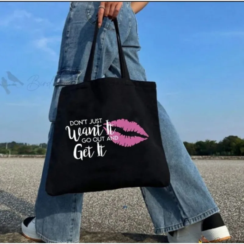 

Bird in Bag Tote Bag Moon Crescent Celestial Tote Bag Shopping Bag Bolsas Tela Handbag Woven Compra Sac Toile Shopper Canvas Bag