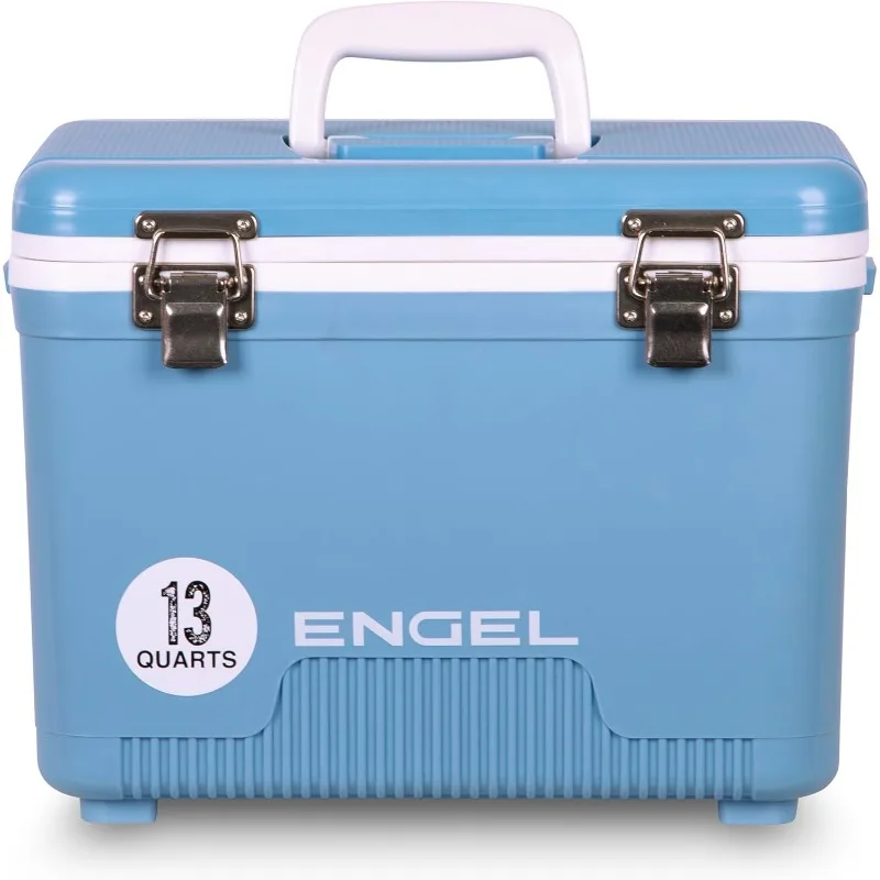 13qt Leak-Proof, Air Tight, Drybox Cooler and Small Hard Shell Lunchbox for Men and Women