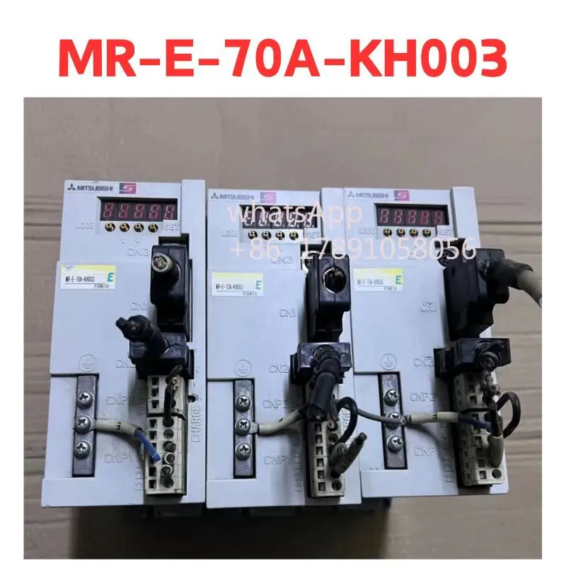 

б/у Сервопривод MR-E-70A-KH003, функция хорошо протестирована и быстро отправлена.