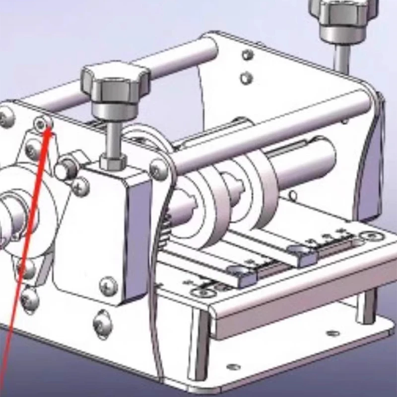 ماكينة تقطيع ربط الحواف اليدوية: قطع خالية من الغبار إلى أجزاء متساويةان، عملية خالية من الأزيز متوافقة مع التدريبات اليدوية #4