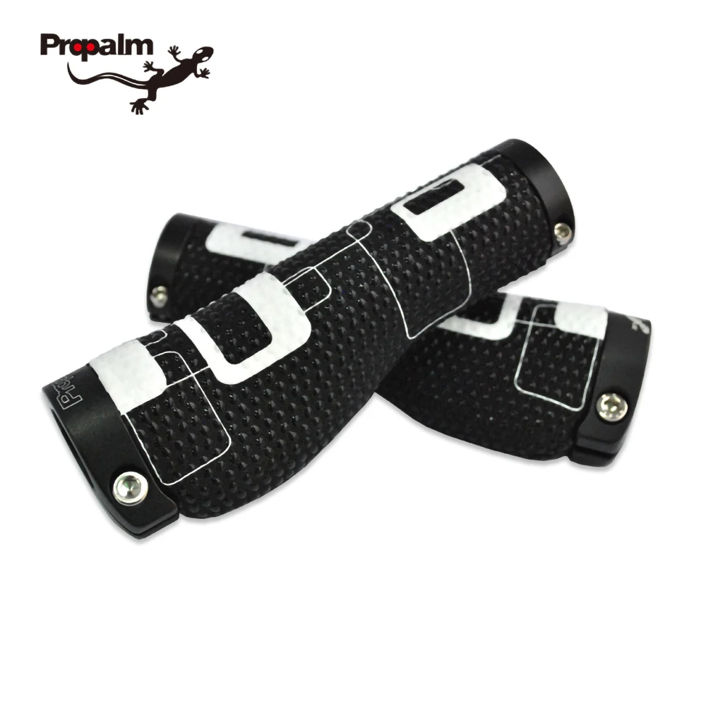 Propalm Bike Grips MTB Road Double End Lockable Cycling  Handlebar Covers Aluminum Alloy+Silico Non-slip Riding Equipment