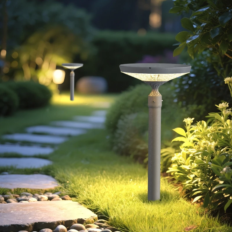 

Outdoor Solar Lawn Light Modern Simple Garden Light Waterproof Outdoor Villa Garden Community Landscape Lawn Light