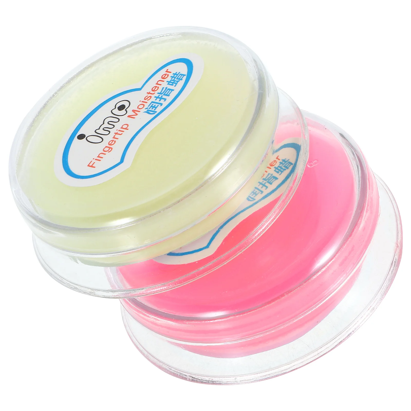 

2 Pcs Fingertip Moisturizer Moisturizing Cream Money Counting Wax Accessory Bank