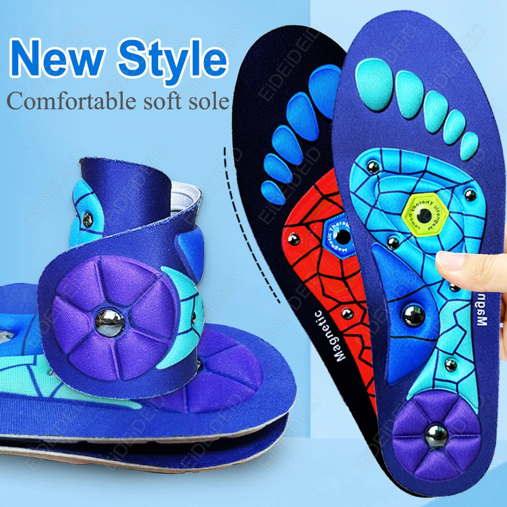 

NEW Therapy Sports Insoles Medical Massage Magnetic Foot Weight Loss Slimming Acupressure Insole Anti-fatigue Health Care Insert