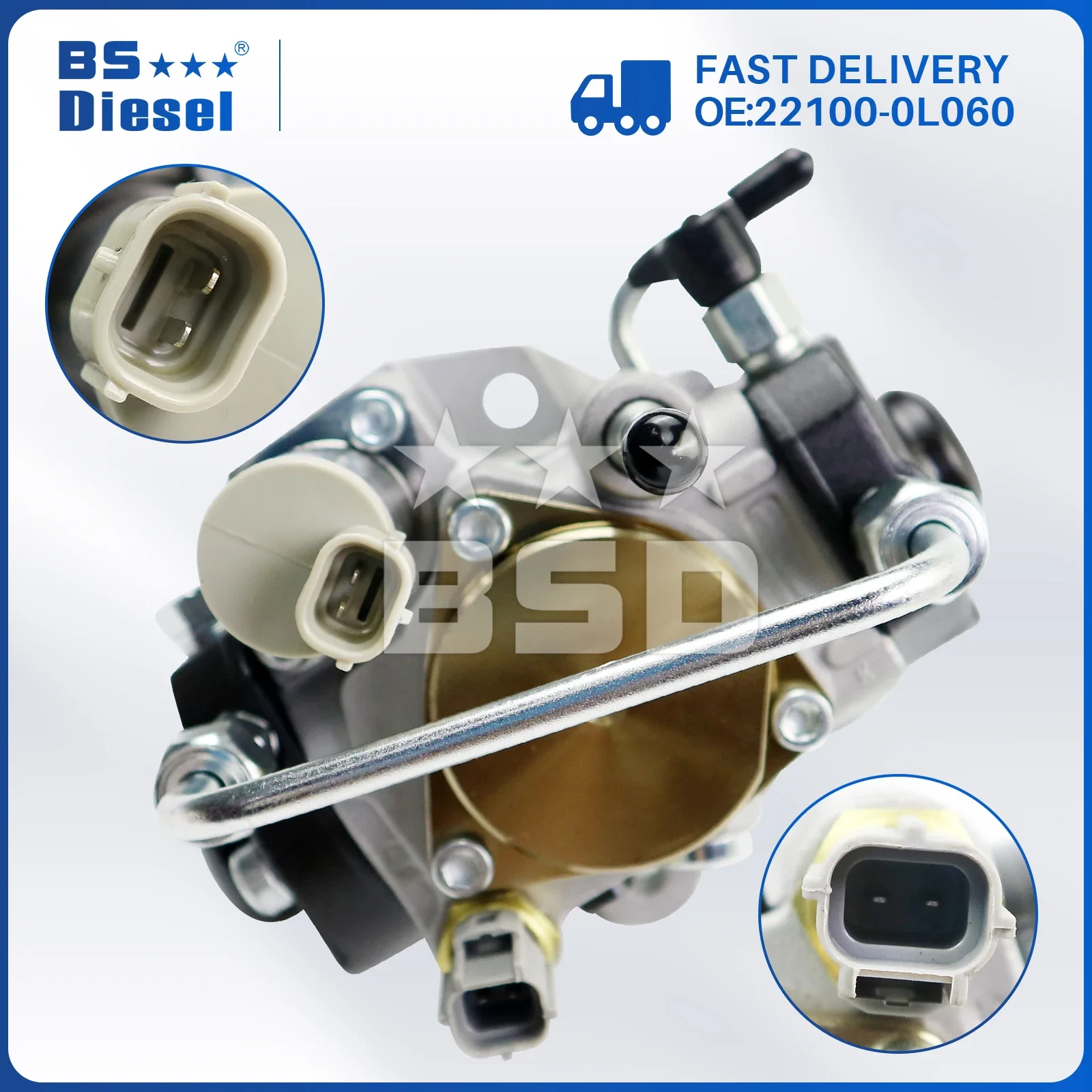 Reman HP3 Diesel Fuel Pump 22100-0L060 Common Rail Injection Pump 294000-0901 for Toyo-ta Hiace Hilux 1KD-FTV 2KD-FTV Engine 4