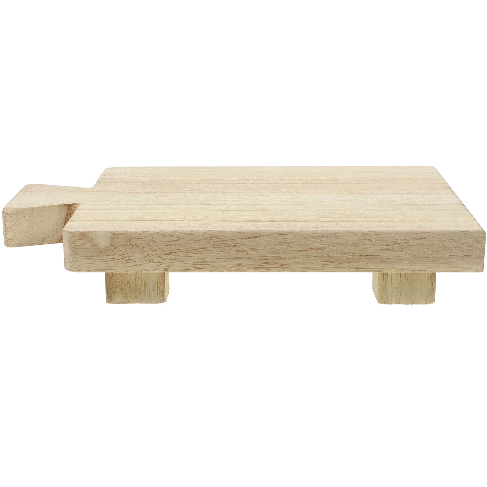 

Wooden Soap Tray For Bathroom Kitchen Wood Pedestal Stand Small Space-Saving Display Rack For Plants Vase Sculpture Holder