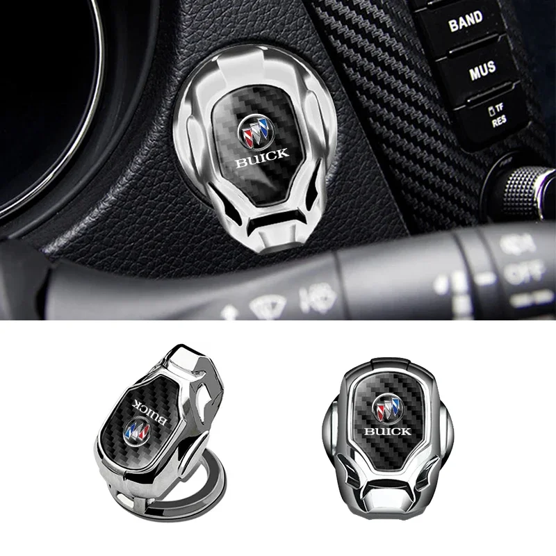 

1pcs Car One-Click Start Buttons Protective Cover Decoration For Buick Century Excelle XT Envision Verano Regal LaCrosse Encore