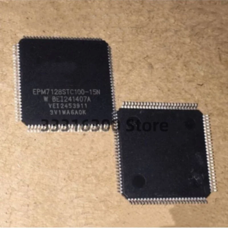 3PCS New EPM7128STC100-15N  QFP100  Programming logic chip IC