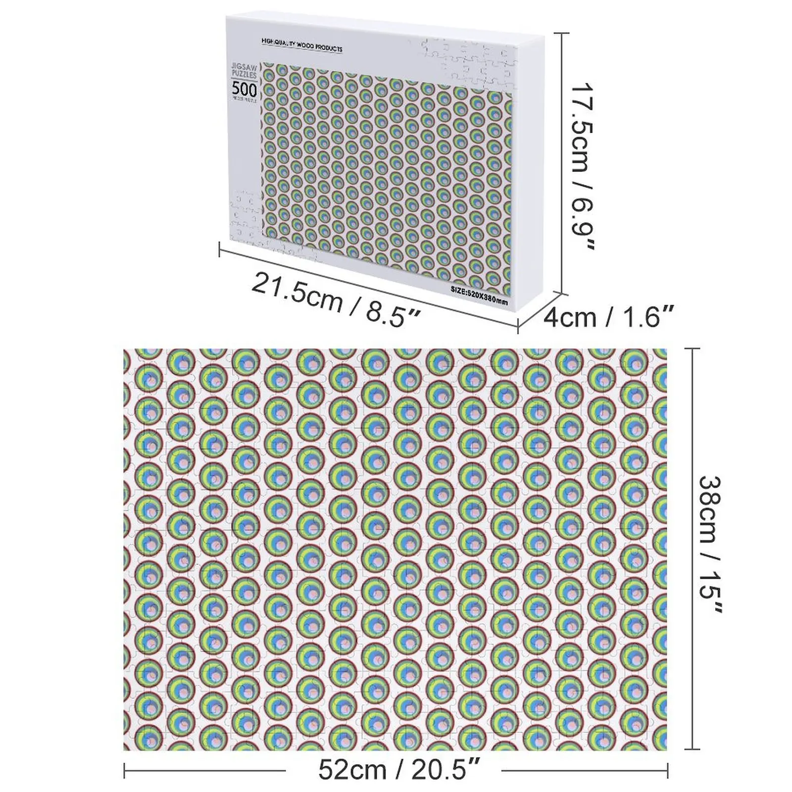 Puzzle con bersaglio in movimento Animali in legno Giocattoli personalizzati personalizzati per bambini Puzzle