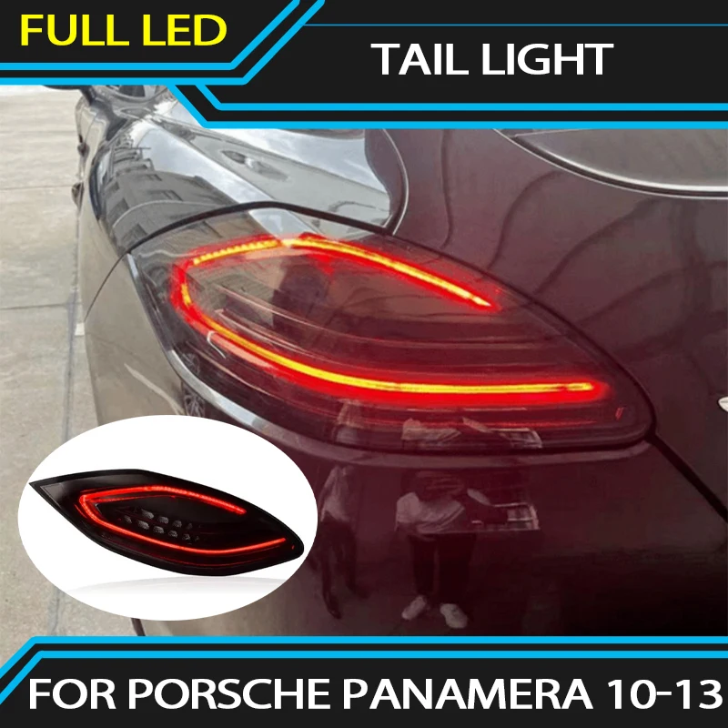 

Full LED Taillight For Porsche Panamera 2010-2013 Rear Tail Lamp Auto Accessories Sequential Turn Signal