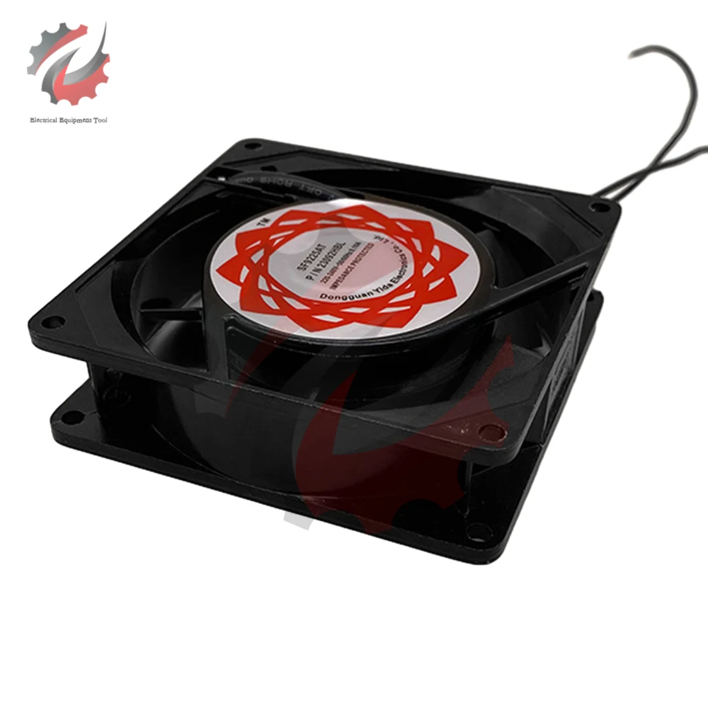 Cooling Fan Quiet Muffin Fan 110V 220V AC 90mm x 90mm x 25mm Cooling Fan for Industrial DIY Cooling Ventilation Exhaust Projects