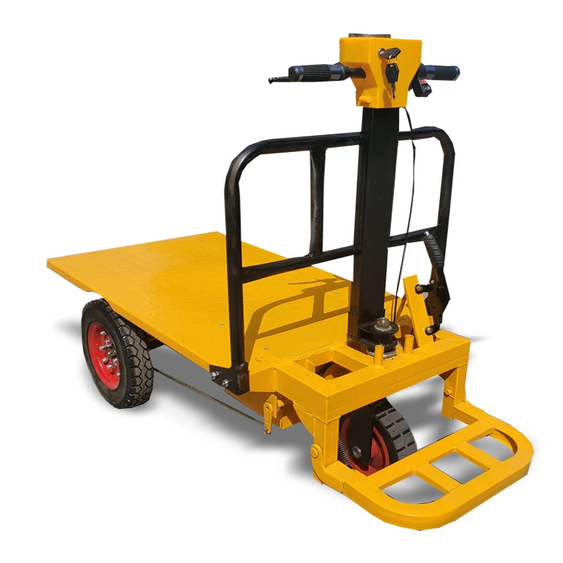 Electric Hand Carts Electric Hand Push Cart Brick Cart for Construction 2024 New Trending