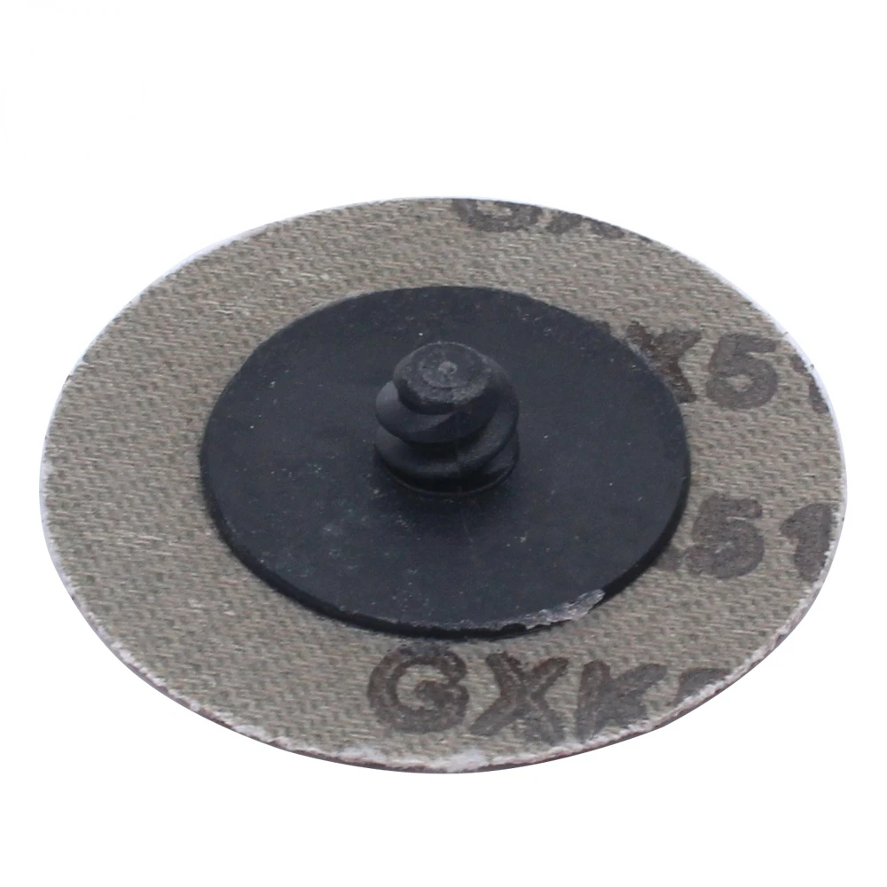 26 Buah/Set 50Mm Piringan Pengampelasan untuk Rolok Bantalan Pemoles Pelat 2 Inci Piringan Kertas Pengasah Alat Abrasif 24-320 Grit