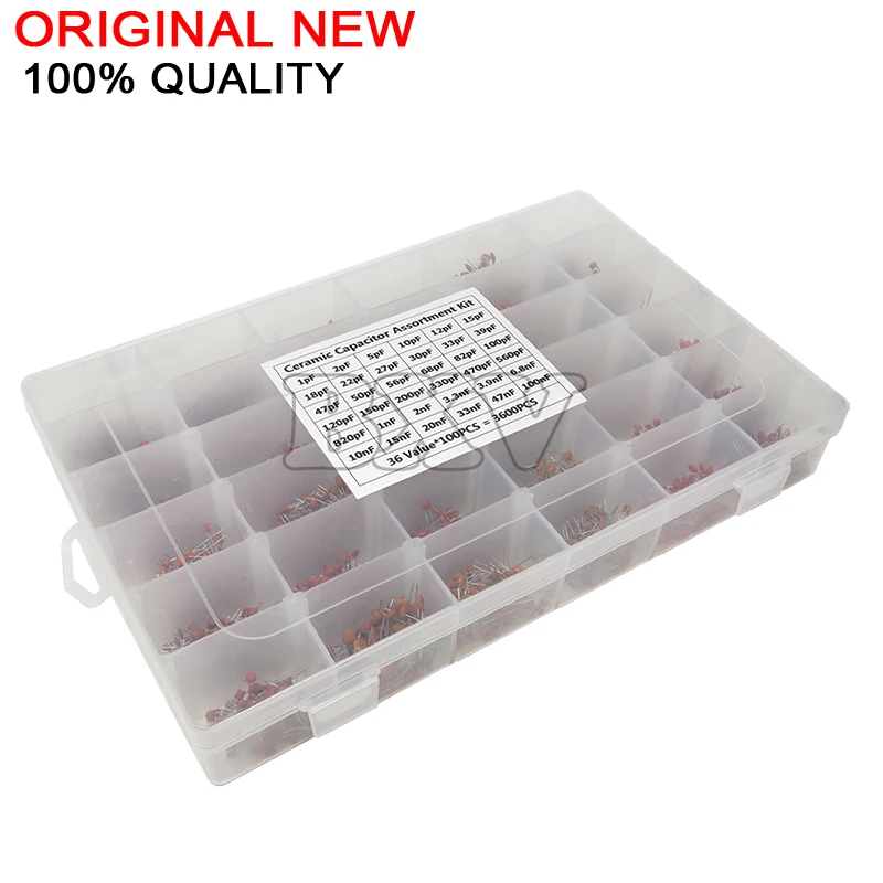 3600PCS/LOT 1Pf-100…