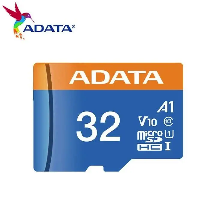 Original ADATA A1 V10 Microsd Card 32GB 64GB 128GB 256GB Up to