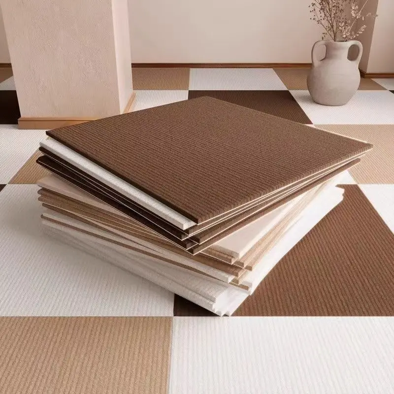 

Self Adhesive Carpet Bedroom Living Room Splicing Block Fully Laid Commercial Floor Mat Anti Slip Decoration Kids Pet Cushion