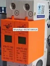 

SPD DC 500V 800V 1000V 2P 20~40KA Surge Protective Protection Device Arrester Low Voltage House 2 Poles Surge Protector