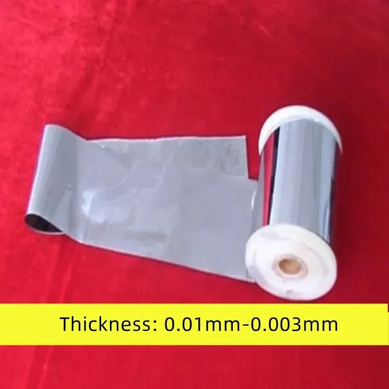 Nickel foil、strip. Ultra thin nickel foil. N4 / N6 experimental、foil. Nickel 99.999%, thickness 0.01 ~ 0.003mm.