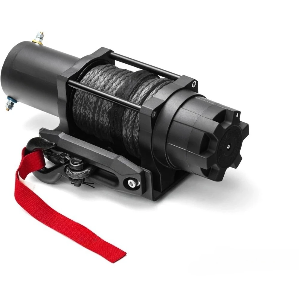 

US Shipping 6000 LB UTV ATV Winch Kit with 50 Feet Synthetic Rope 12V Permanent Magnet DC 1.9 HP Motor