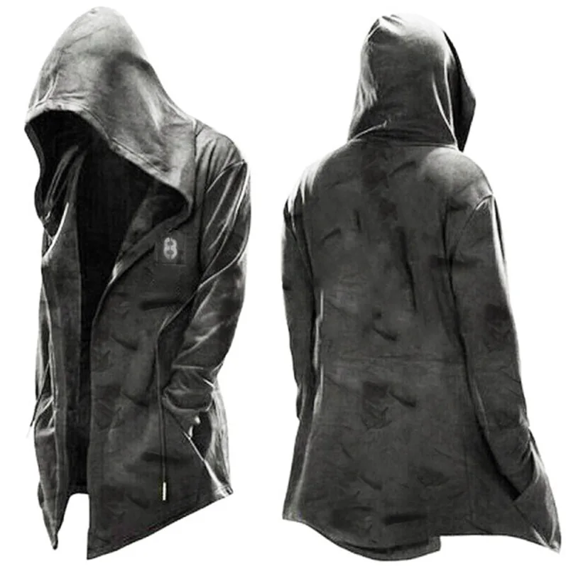 Men's Casual Hooded Sweatirt New Sle Simple Design Dstring Coat New Faion Autumn Cotton Comfortable Loose Fit Sweats...