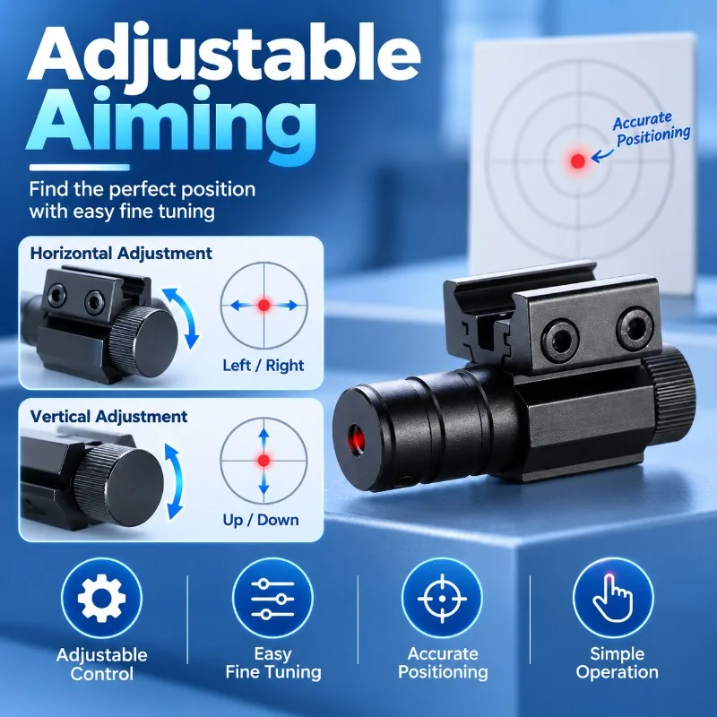 Red Infrared Fixed‑point Locating Module, Practical Position Indicator Part for Hobby Model Projects