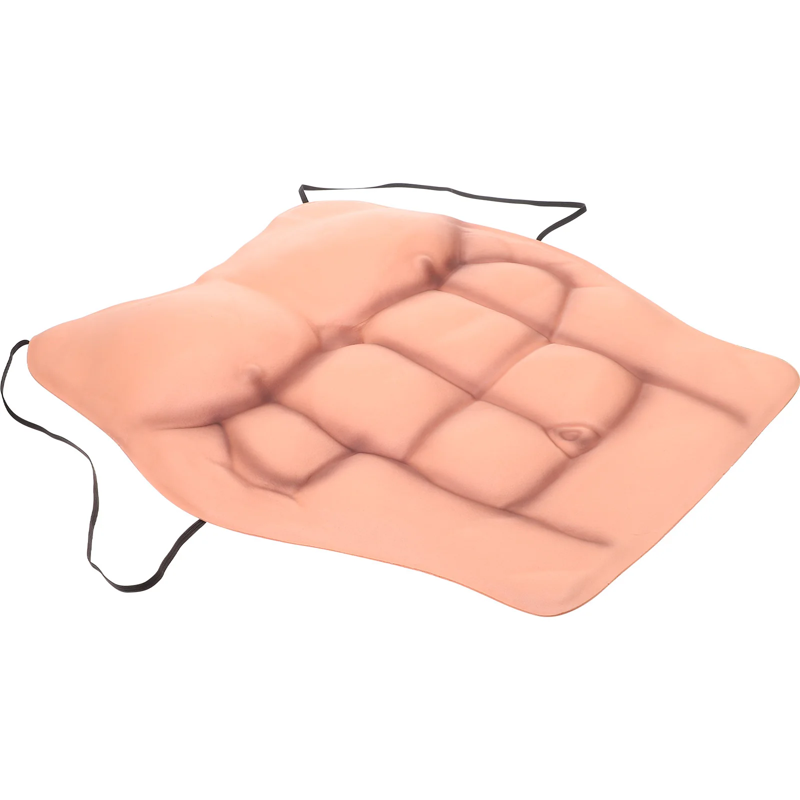 واقعية سيليكون وهمية العضلات الدعامة البطن Pectoralis الملابس للحزب تأثيري البكالوريوس الغابة الديكور التبعي