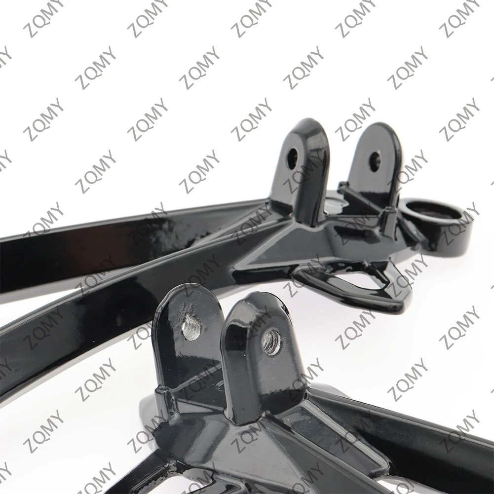 2pcs Motorcycle Rear Passenger  Foot Pegs Footrest Brackets for KAWASAKI  ZX10R 2008-2010 & ZX6R 2009-2011 Aluminum Alloy