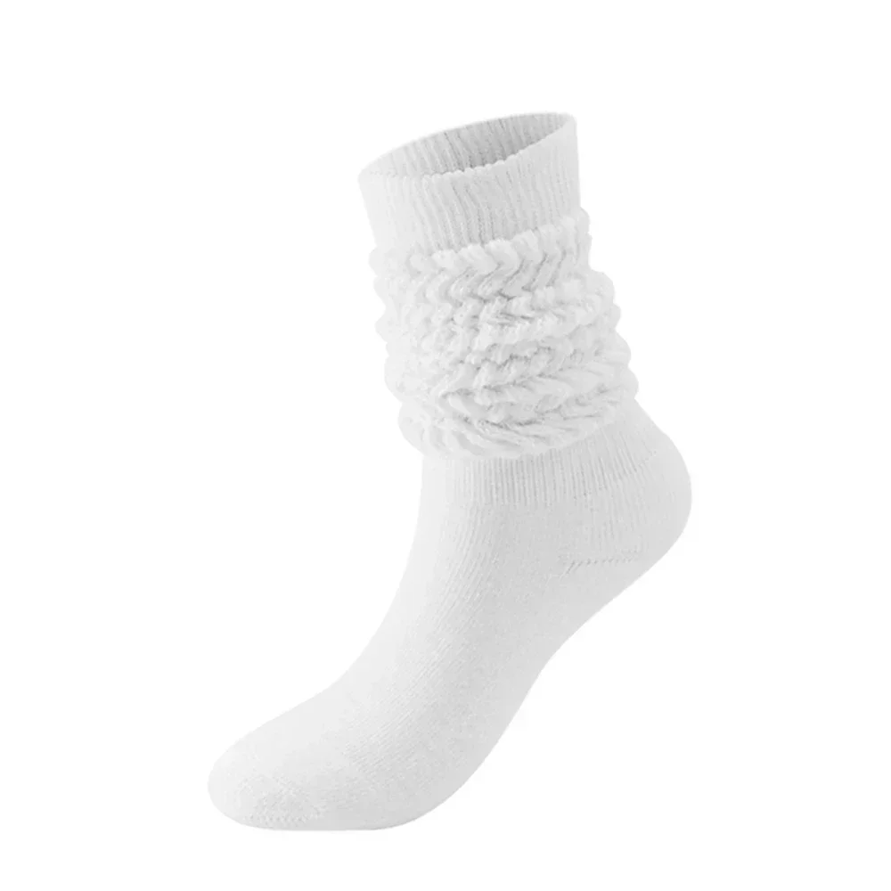 Socks girl cotton wholesale mid black sports  pure color bouquet waist men's socks low -top and socks