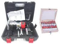800W Woodworking Electric Trimmer 30000 RPM Wood Engraving Slotting Trimming Machine Carving Router Slotting With Milling cutter