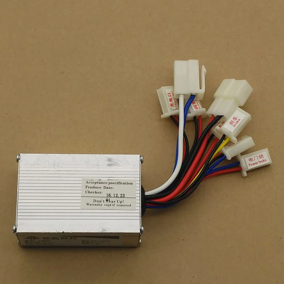 24V 250W Brush Motor Controller For E-bike Electric Bike Bicycle Scooter Brush Motor Controller LB27