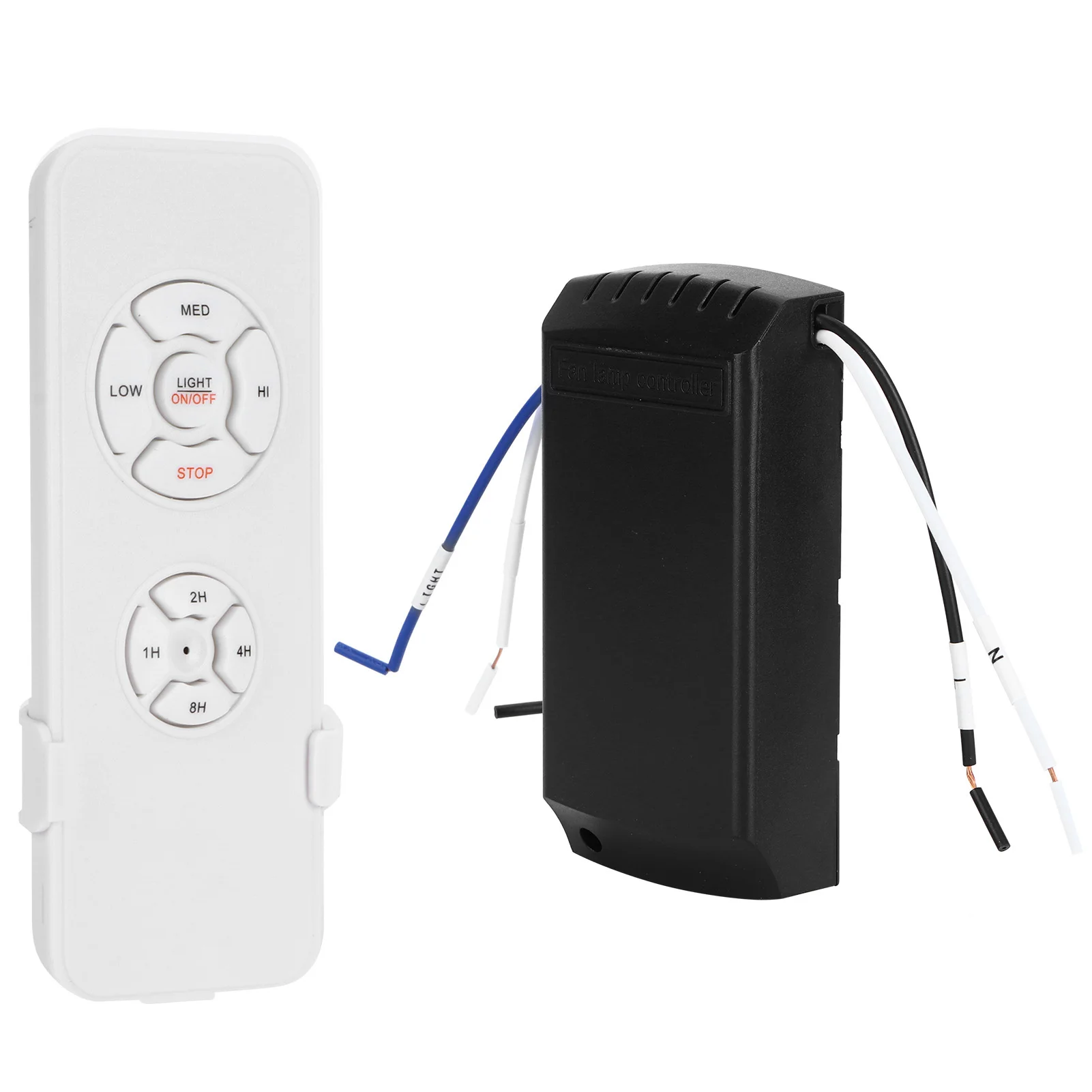 220V Wireless Ceiling Fan Lamp Remote Control Kit with Receiver Timing Switch Home Smart Controlling