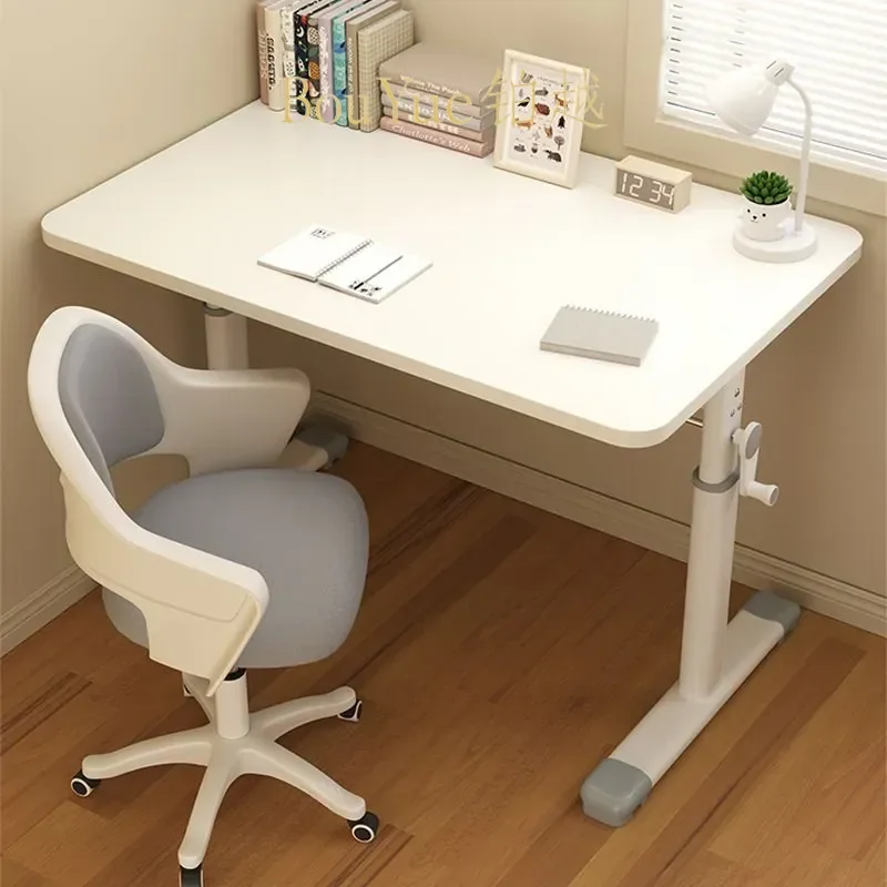 Adjustable Height Standing Desk Ergonomic Computer Workstation for Home Office Student Study Writing Table Compact Small Side