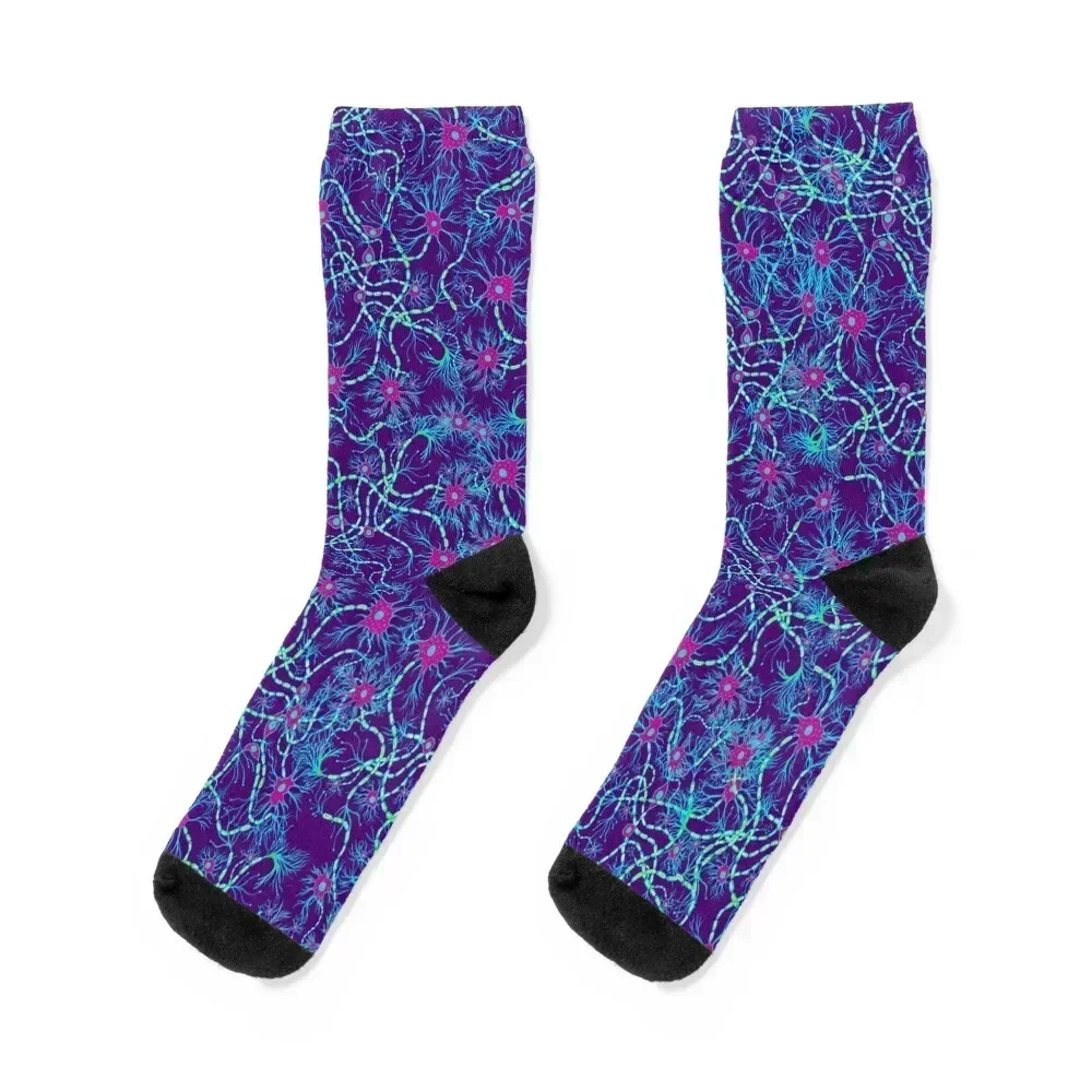 

Neurons (Indigo) Socks summer professional running new year Socks Men Women's